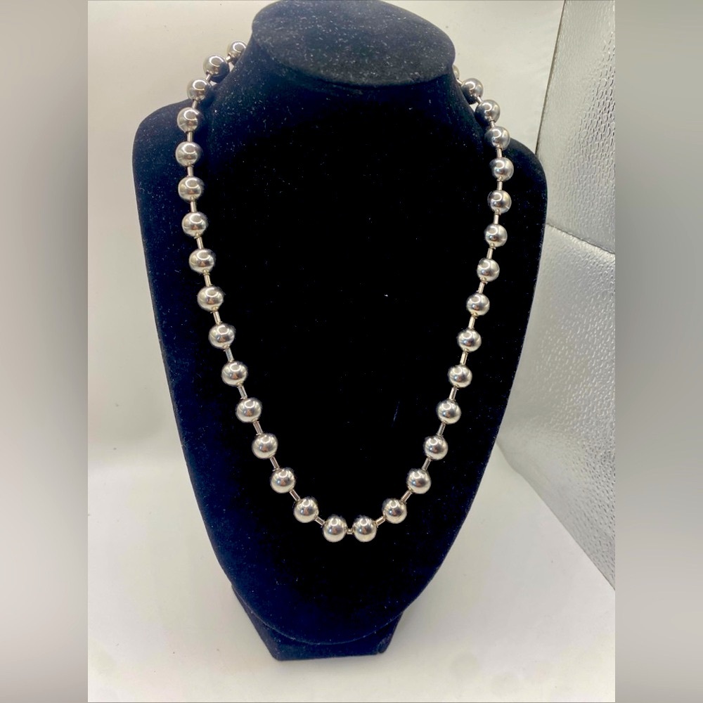 Milor Stainless Steel 10mm Ball Bead 20" - Picture 3 of 8